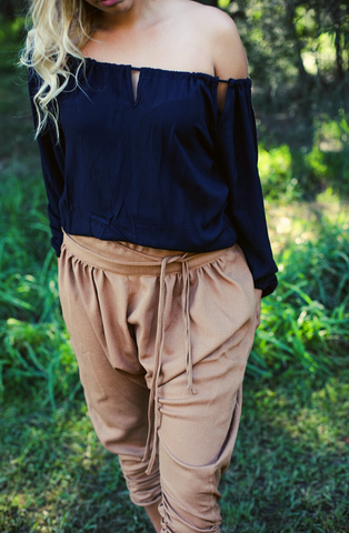 Slouch Pant Camel