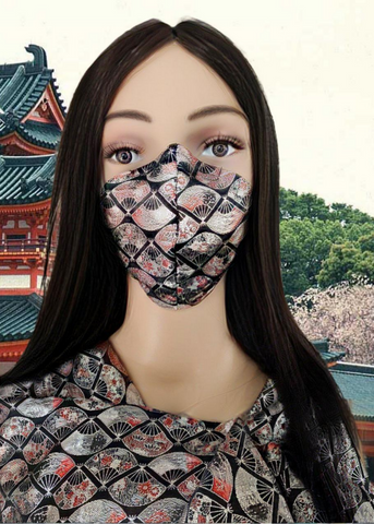 Geisha: 3-Layer Mask with FREE SHIPPING