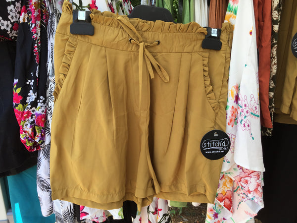 Lulu Tailored Shorts - Cinnamon & Ginger