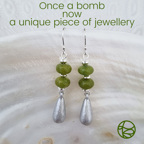 Bomb & Bead Earrings