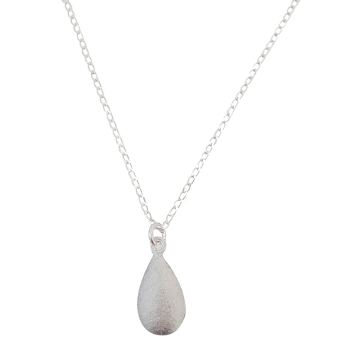 Raindrop Necklace on Sterling Silver Chain