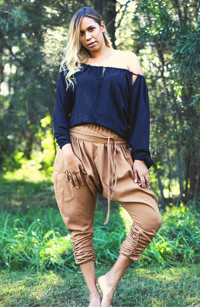 Slouch Pant Camel