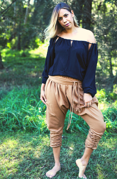 Slouch Pant Camel