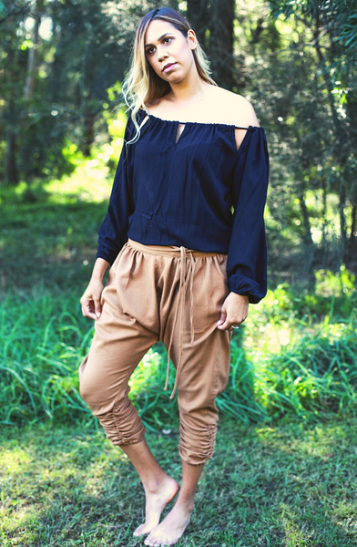 Slouch Pant Camel