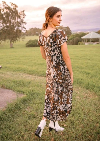 Andrea Drape Dress