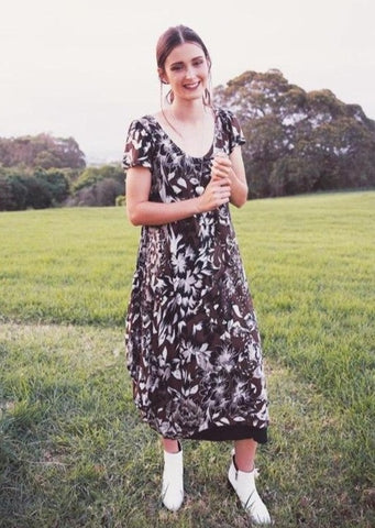 Andrea Drape Dress