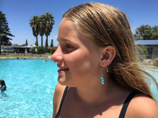 Turquoise Drop Earrings