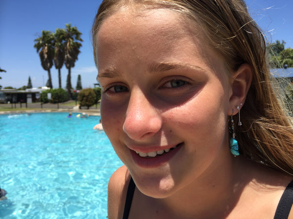 Turquoise Drop Earrings