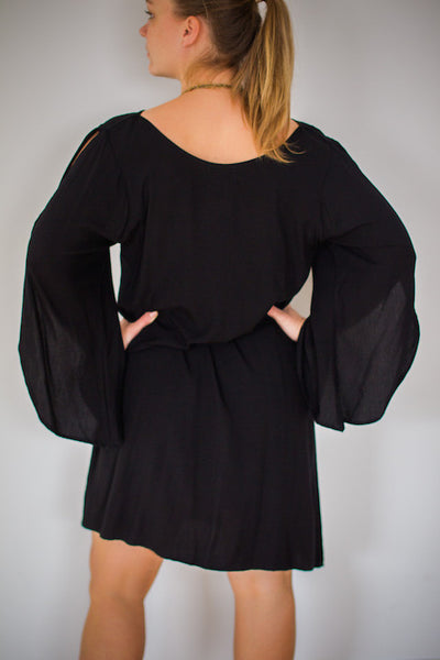 Kelly Dress - Black (EASY-FIT)