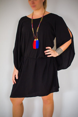 Kelly Dress - Black (EASY-FIT)