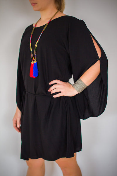 Kelly Dress - Black (EASY-FIT)