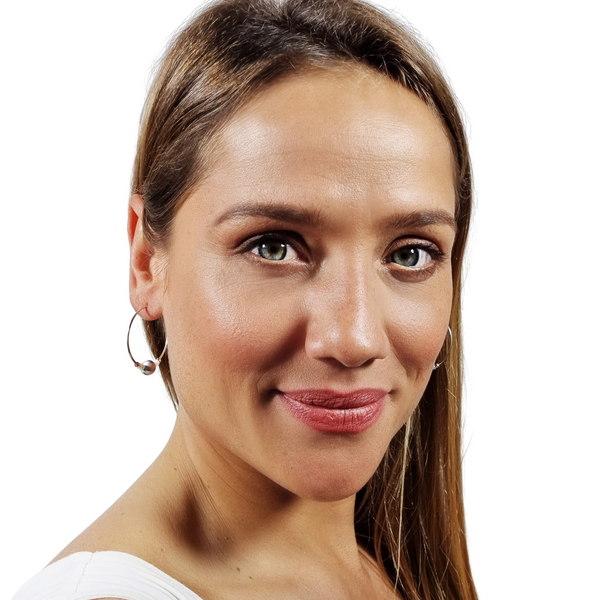 Hoop and Bead Earrings