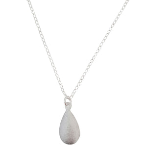 Raindrop Necklace on Sterling Silver Chain