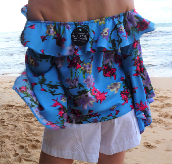 Refresh Collection Blue Alyria Top