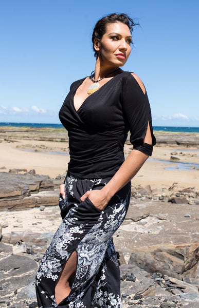 Ivy Top in Silky Rayon