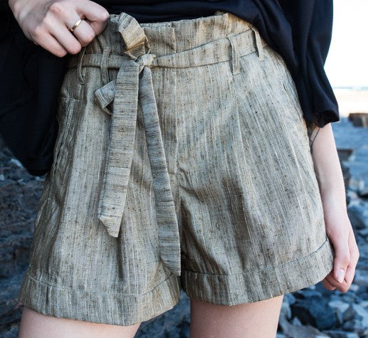 Celeste Pleated Shorts