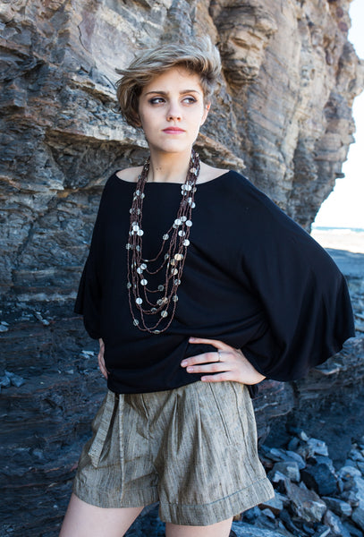 Celeste Pleated Shorts