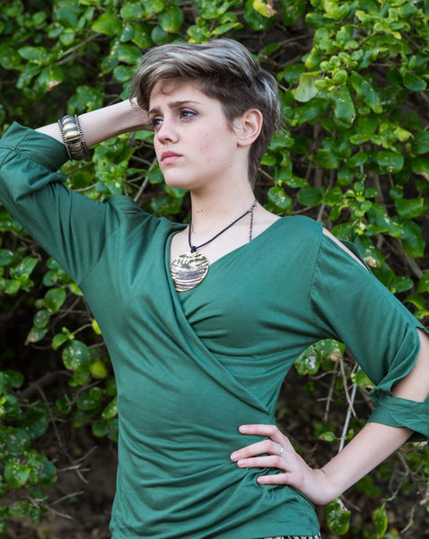 Ivy Top in Silky Rayon