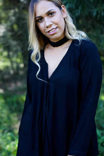 Evie Top Black