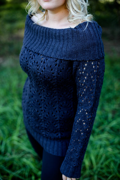 Adelle Knit Charcoal