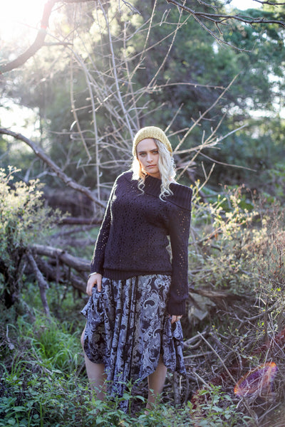 Adelle Knit Charcoal