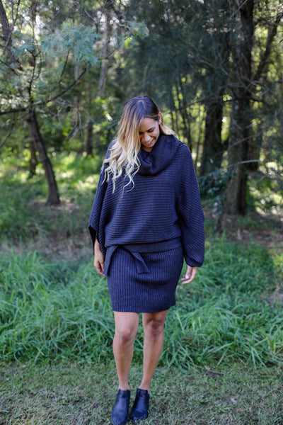 Frankie Hand-Loomed Knit Dress
