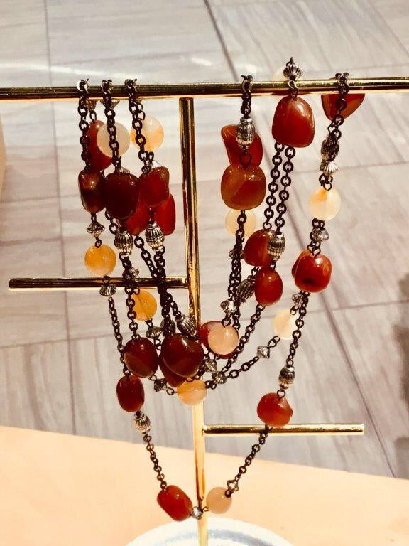 Vintage Style Bead Necklace