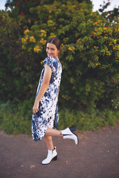 Andrea Drape Dress