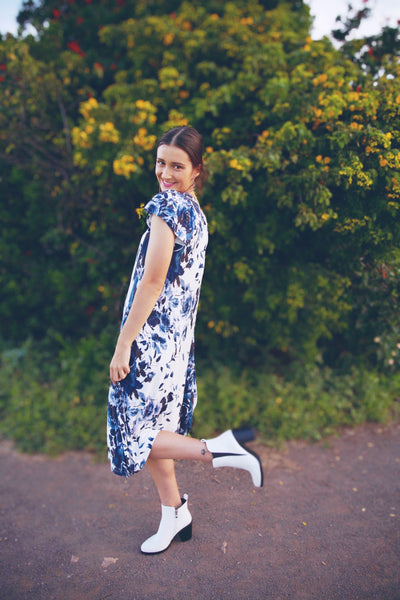 Andrea Drape Dress