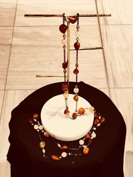 Vintage Style Bead Necklace