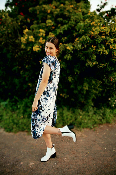Andrea Drape Dress