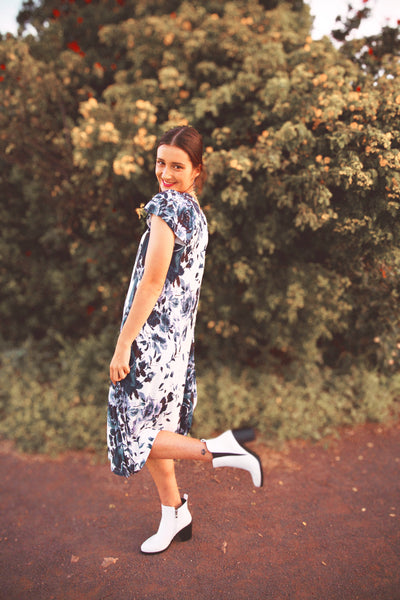 Andrea Drape Dress