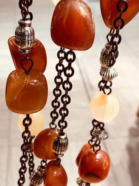 Vintage Style Bead Necklace