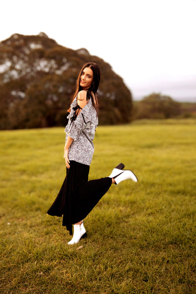 Boho Florence Pant - Classic Black