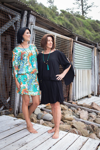 Kelly Dress - Black (EASY-FIT)
