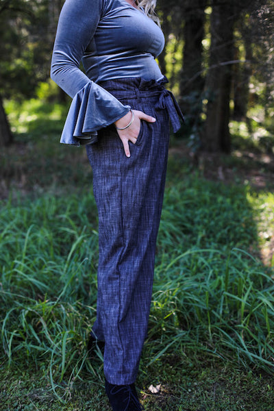 Lucy Pleated Tailored Pant
