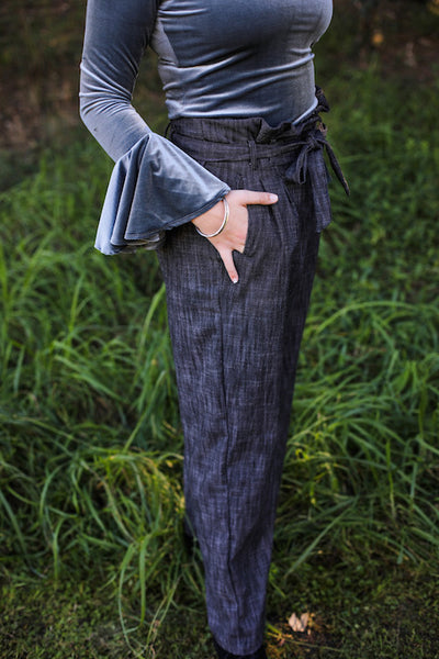 Lucy Pleated Tailored Pant