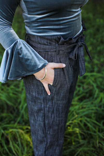 Lucy Pleated Tailored Pant